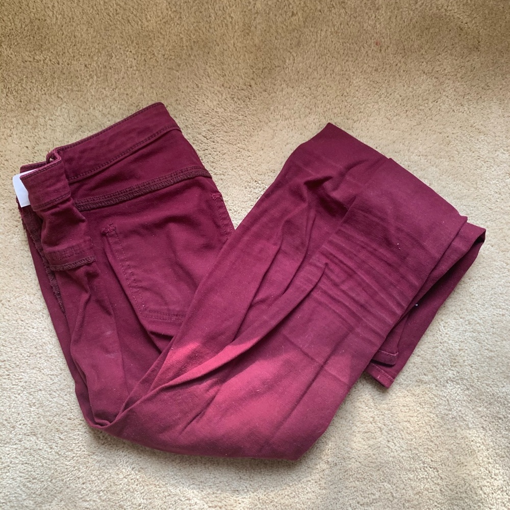 Maroon jean